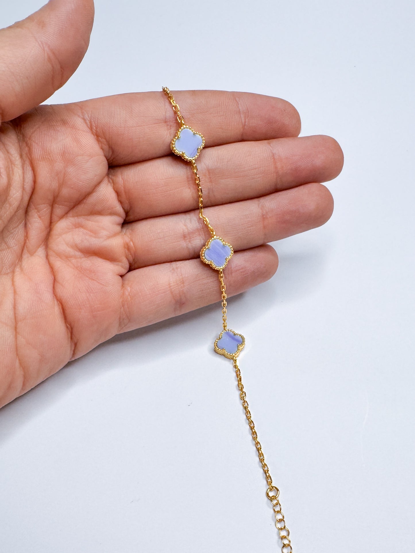 Pulsera de 3 tréboles medianos