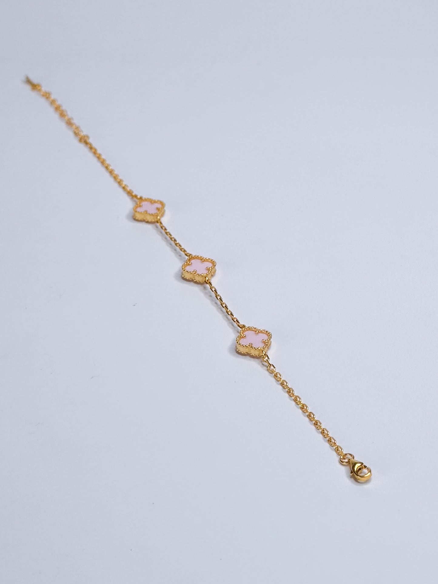Pulsera de 3 tréboles medianos