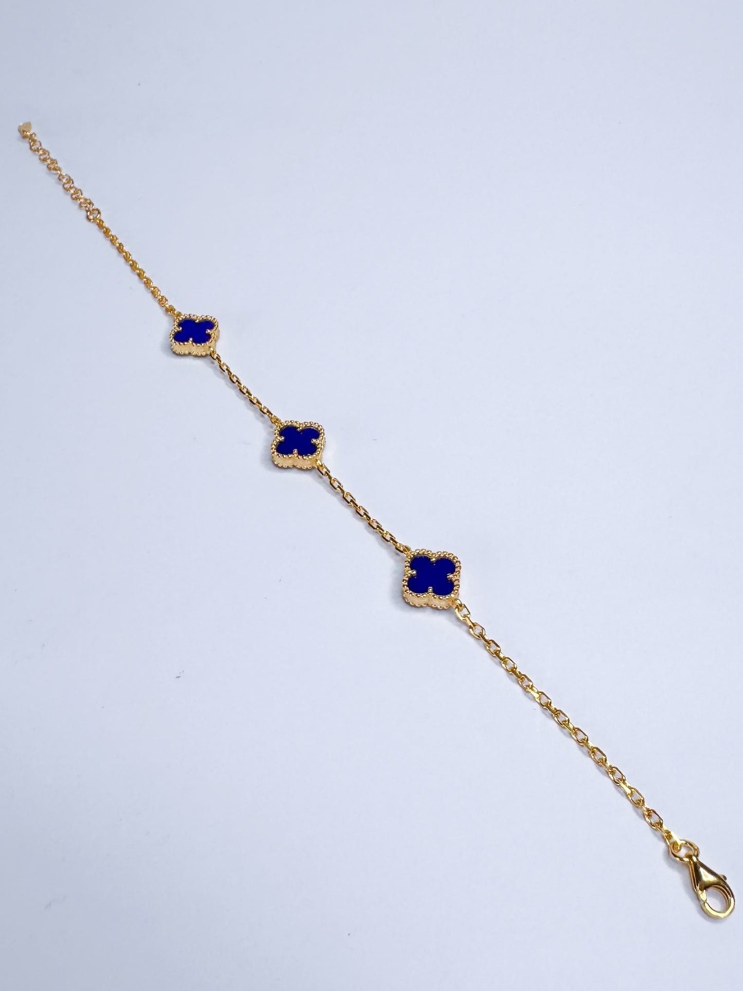Pulsera de 3 tréboles medianos