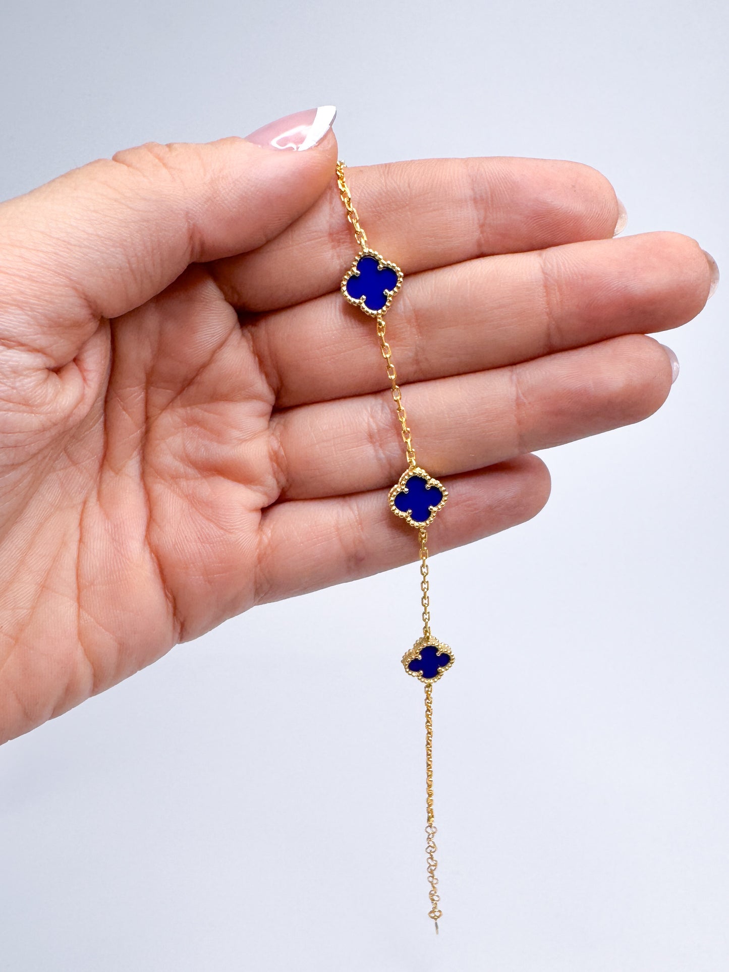 Pulsera de 3 tréboles medianos